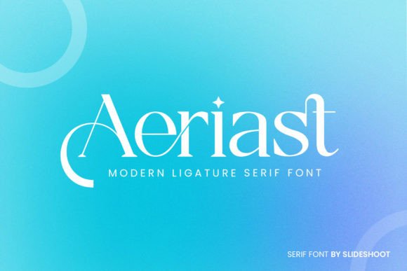 Aeriast Font: Elevate Your Brand with Elegant Serif Typography