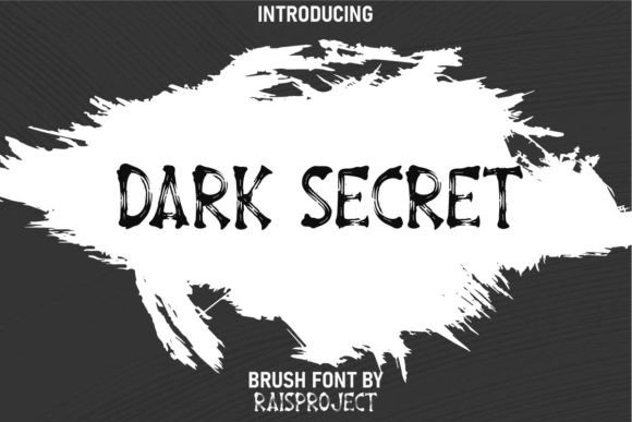 Dark Secret Font: A Web Designer’s Take on Bold Typography for Digital Brands