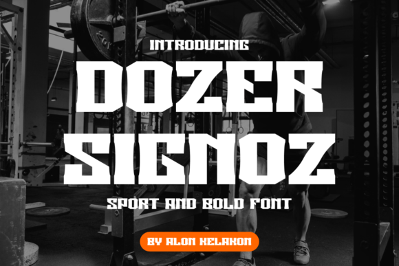 Dozer Signoz: A Bold Serif Font for Dynamic Branding Projects