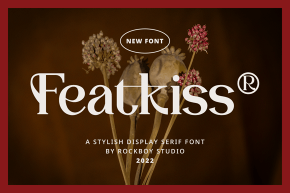 Featkiss: A Serif Font That Elevates Small Business Branding