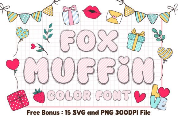 Fox Muffin: A Color Font for Warm, Expressive Campaign Graphics