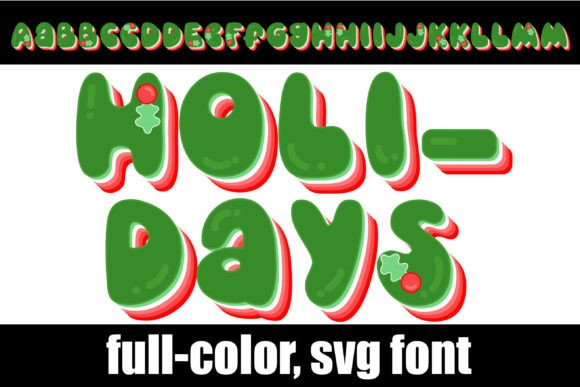 Holi Days: A Colorful Font for Festive Editorial Designs