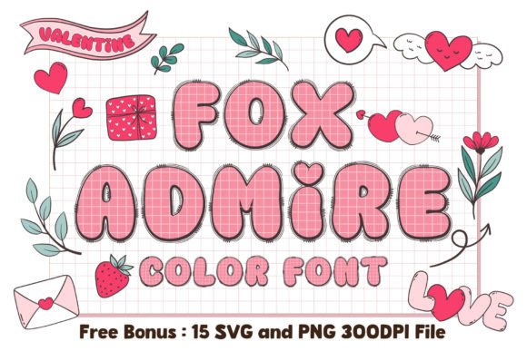 How Fox Admire Transformed My Small Business Branding with Cute Color Fonts