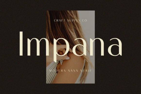 Impana: A Modern Serif Font for Contemporary Web Design