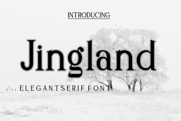 Jingland: A Modern Serif Font for Elegant Handmade Designs
