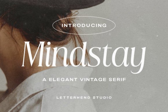 Mindstay: A Vintage Serif Font That Elevates Small Business Branding