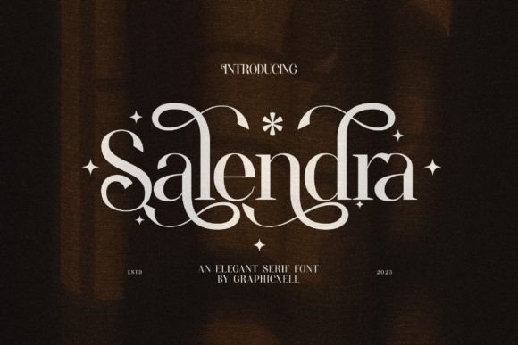 Salendra: A Classy Serif Font for Modern Web Design Projects