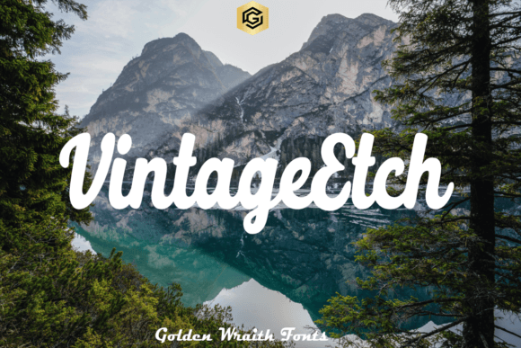 Vintageetch Font: Elevating Editorial Design with Vintage Elegance